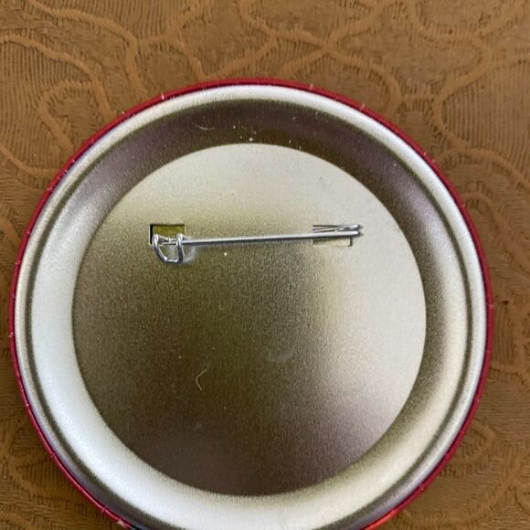 𝅺Disney Mickey & Minnie “Happy Anniversary” Button Pin Badge Collectible Parks - Picture 2 of 2